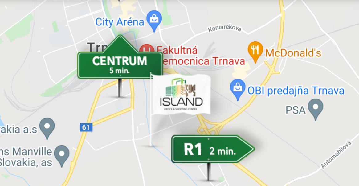 LEVEL REAL: Na prenájom posledný voľný obchodný priestor v OC Island na Linčianskej