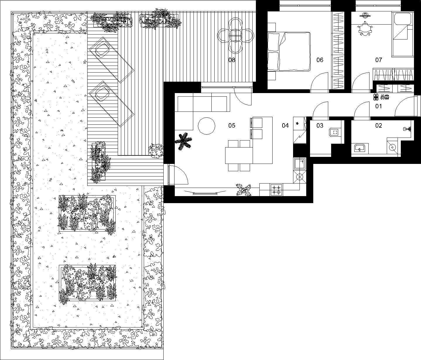 3 izbový byt B-6.1.