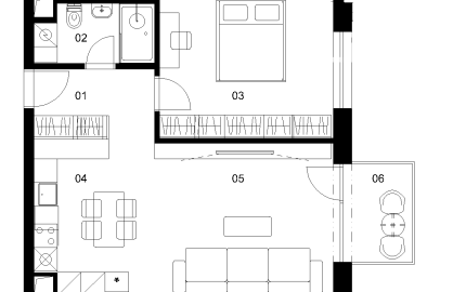A4E - 2 izbový byt - Nové Mlynarce