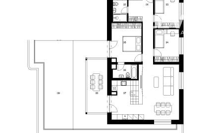 A5B - 4 izbový byt - Nové Mlynarce