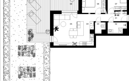 3 izbový byt B-6.1.