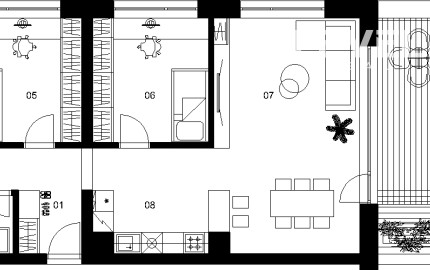 4 izbový byt C-6.2.