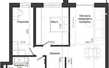 3 izbový byt B13 - 5E