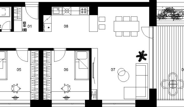 4 izbový byt B-6.2.