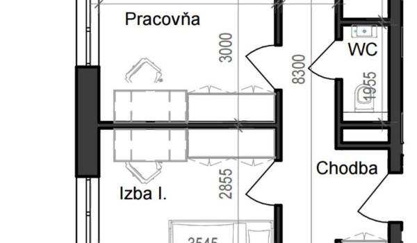 4 izbový byt B11 - 3C
