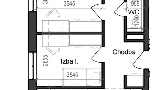 4 izbový byt B11 - 1C