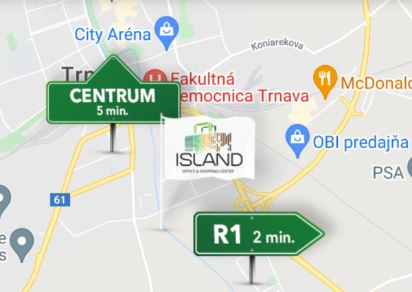 LEVEL REAL: Na prenájom posledný voľný obchodný priestor v OC Island na Linčianskej