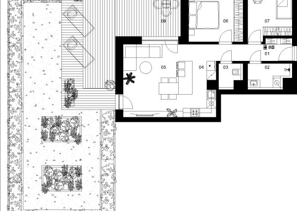 3 izbový byt B-6.1.