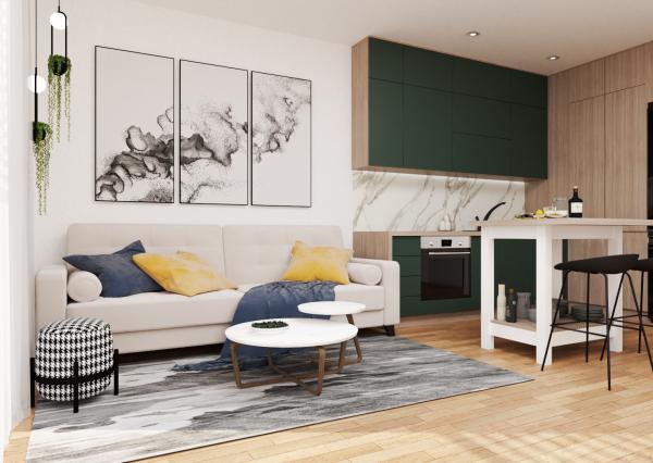 2 izbový byt B14 - 6D