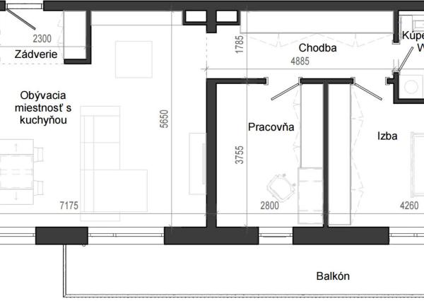 3 izbový byt B14 - 5G
