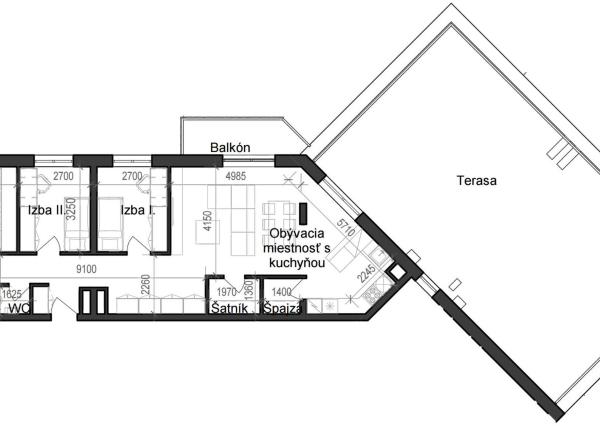 4 izbový byt B11 - 6C