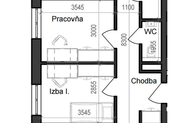 4 izbový byt B11 - 3C